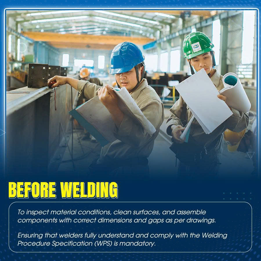 Welding Quality Control in Steel Structure Process & Standard